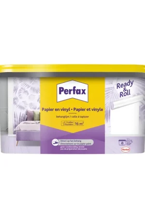 Direct Verzonden Perfax Ready&Roll Papier en Vinyl Behanglijm